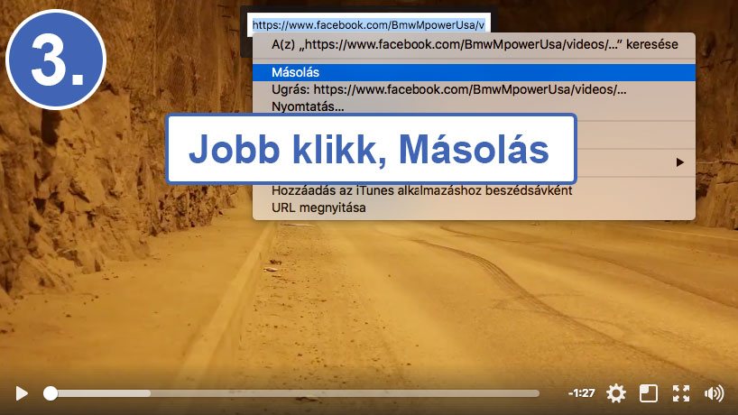 Facebook videó letöltés